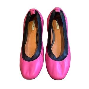 Geox Respira Hot Pink Ballet Flats